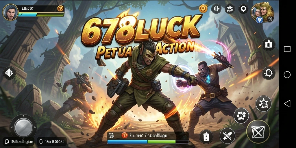 Screenshot menampilkan gameplay action yang intens dan seru.