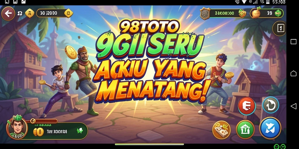 Gameplay seru dan menegangkan di 98TOTO.