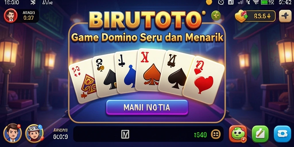 Tampilan menarik dari gameplay BIRUTOTO yang seru dan interaktif.