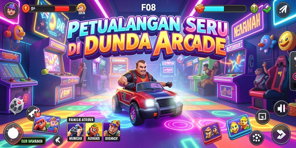 Screenshot F08 menampilkan gameplay seru dan mendebarkan di dunia arcade.