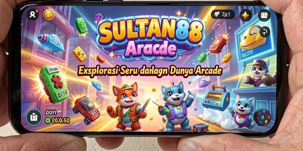 Tampilan gameplay seru dan berwarna-warni di SULTAN88.